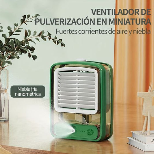 Portable Desktop Air Conditioner Usb Mini Air Cooler Fan Water Cooling